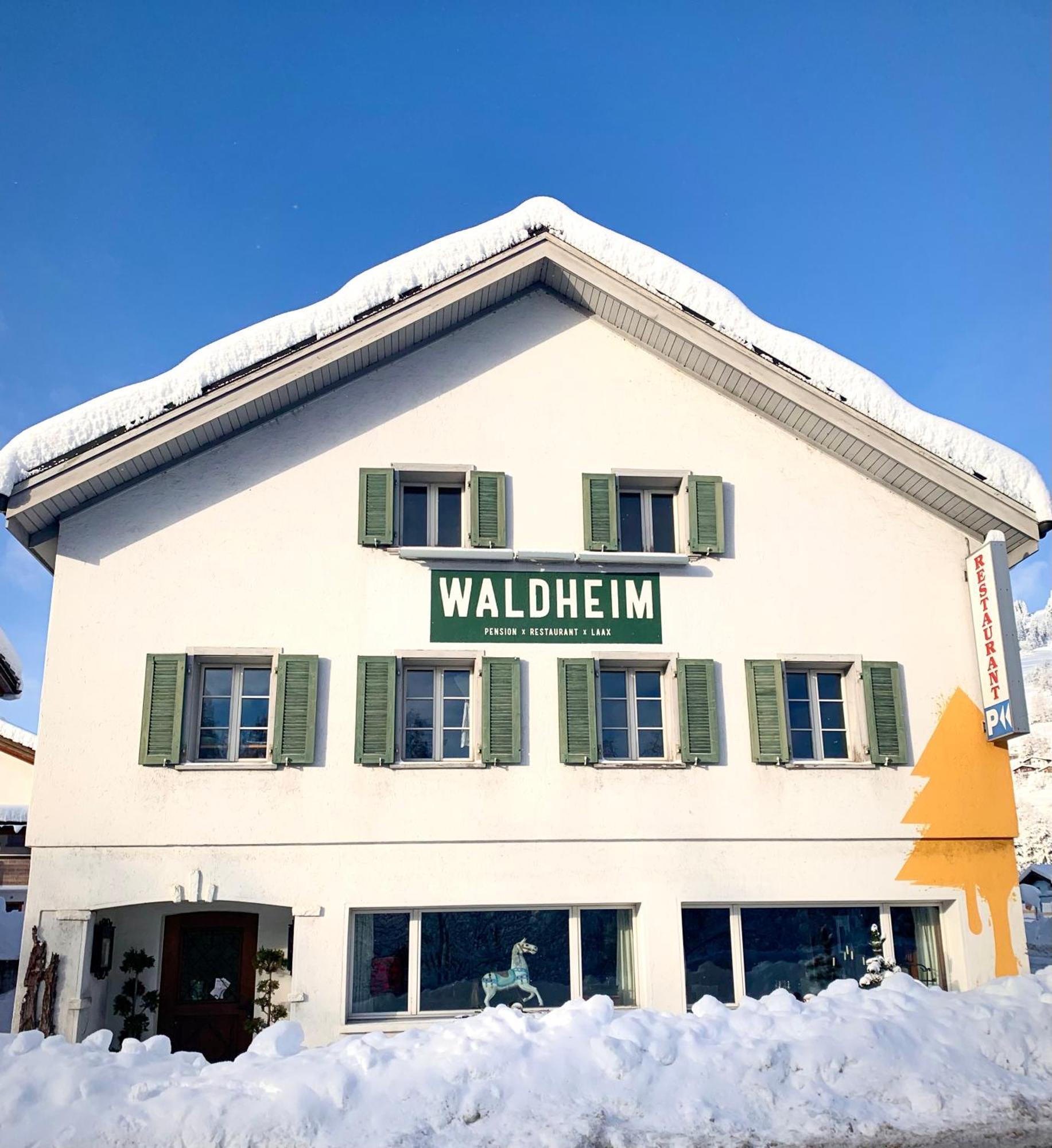 Waldheim Pension Laax Exterior foto